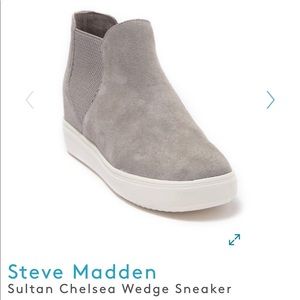 STEVE MADDEN Sultan Chelsea Wedge Sneaker 7